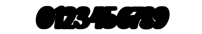 BarbieVintageExtrudeSlant Font OTHER CHARS
