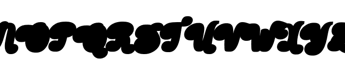 BarbieVintageExtrudeSlant9 Font UPPERCASE