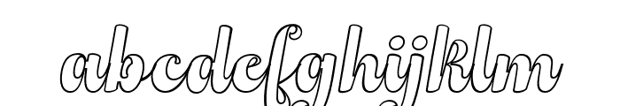 BarbieVintageOutlineSlant9 FONT