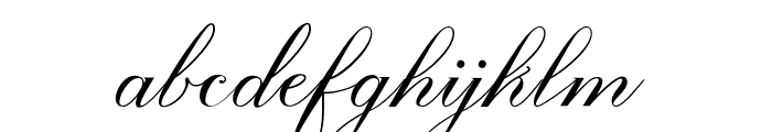 BarbiesScript Font LOWERCASE
