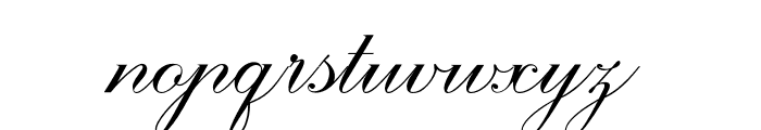 BarbiesScript Font LOWERCASE