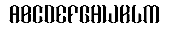 Barcosaq Font LOWERCASE