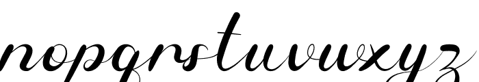 Bardlove Font LOWERCASE