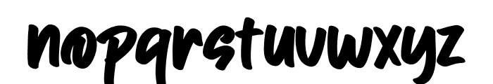 Bardock Font LOWERCASE
