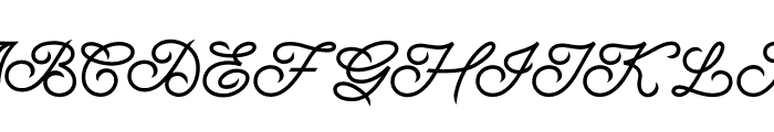 Bardone Font UPPERCASE