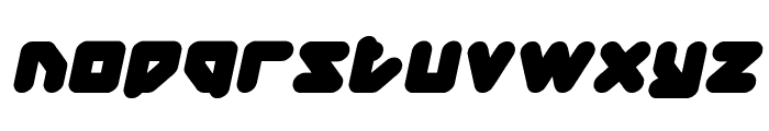 Bare Knucle Fight Italic Font LOWERCASE