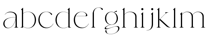 Bargemo Regular Font LOWERCASE