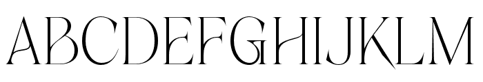 Barghain-Regular Font UPPERCASE