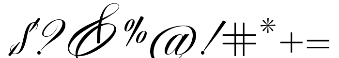 Bargiery-Regular Font OTHER CHARS