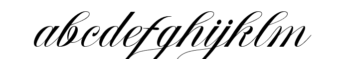 Bargiery-Regular Font LOWERCASE