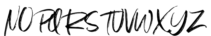 BargittaSVG-Regular Font UPPERCASE