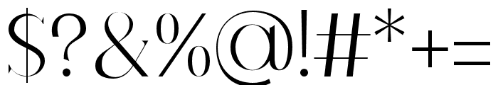 Barieta-Medium Font OTHER CHARS
