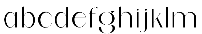 Barieta-Medium Font LOWERCASE