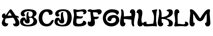 Barisque Font UPPERCASE