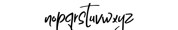 Barista Stencil Regular Font LOWERCASE