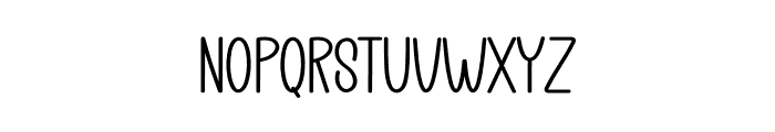 Baristas Font UPPERCASE