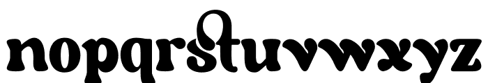 Baristo Font LOWERCASE