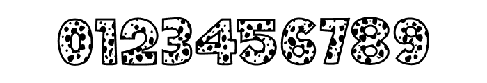 Bark Type Dalmation Font OTHER CHARS