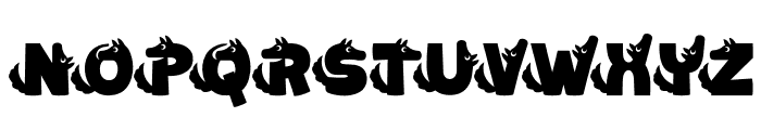 Bark Type Dog Font UPPERCASE
