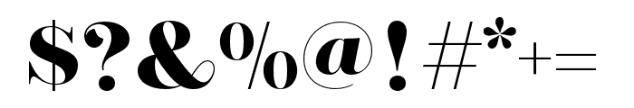 Barlenty-Regular Font OTHER CHARS