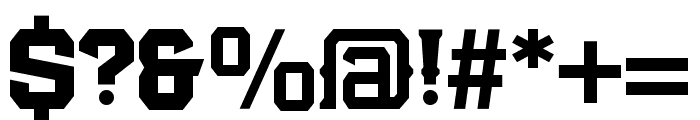 Barlock Font OTHER CHARS
