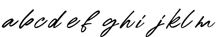 Barlouth-Regular Font LOWERCASE