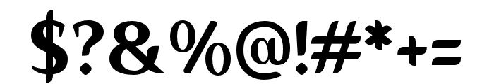 Baroka-Regular Font OTHER CHARS