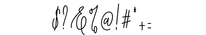 Baropetha Signature4 Font OTHER CHARS