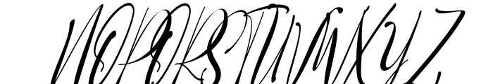 Baropetha Signature_Italic1 Font UPPERCASE