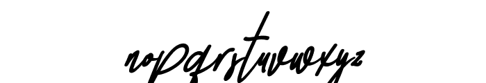 Baropetha Signature_Italic3 Font LOWERCASE