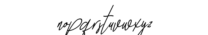 Baropetha Signature_Italic4 Font LOWERCASE