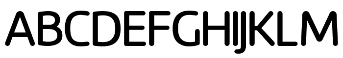 Baroque Rounded Font UPPERCASE