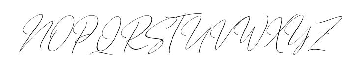 BarosakiSLant-Italic Font UPPERCASE