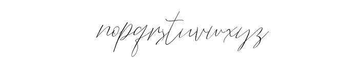 BarosakiSLant-Italic Font LOWERCASE