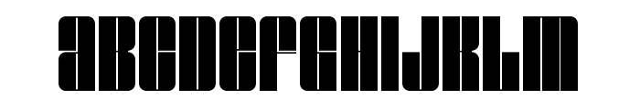 Barry-Black Font UPPERCASE