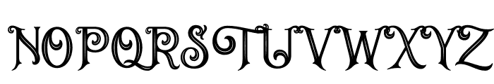 Barthez Inline Font UPPERCASE