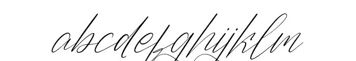 Barthwind Italic Font LOWERCASE