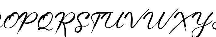 Barussa-Regular Font UPPERCASE