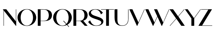 Barytons Regular Font UPPERCASE