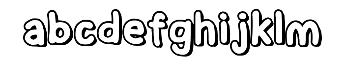 Baseball Baby Regular Font LOWERCASE