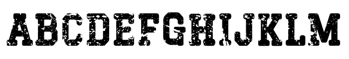 Baseball Grunge Grunge 3 Font LOWERCASE