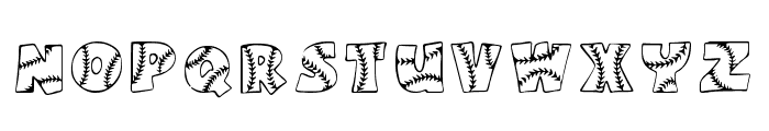 Baseball Regular Font LOWERCASE