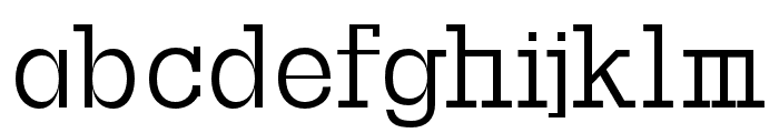 Basel-Medium Font LOWERCASE
