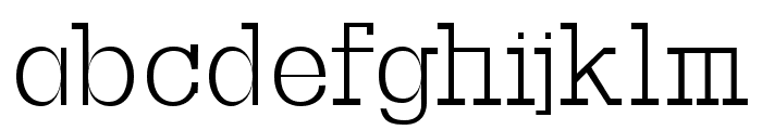 Basel Regular Font LOWERCASE