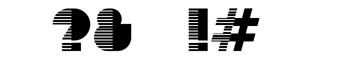 Basenglah-Half-Lines Font OTHER CHARS