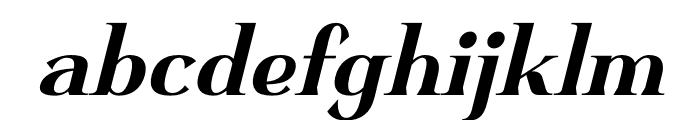 Basfegu Italic Font LOWERCASE