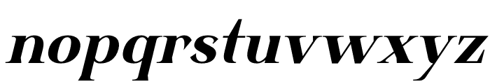 Basfegu Italic Font LOWERCASE