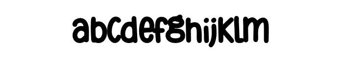 Bashirah Font LOWERCASE