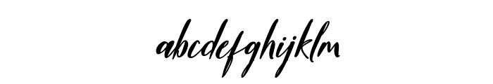 Basiline Italic Font LOWERCASE