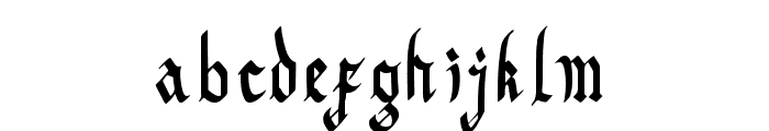 Basillisk-Regular Font LOWERCASE